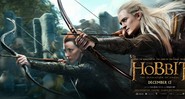 Tauriel (Evangeline Lilly), personagem criada para o filme, e Legolas (Orlando Bloom), formam uma improvável parceria no segundo filme.  - Divulgação