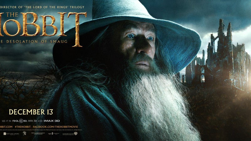 O mago Gandalf (Ian McKellen) enfrentará grandes desafios que levarão à história aos acontecimentos da trilogia de <i>O Senhor dos Anéis</i>. - Redação