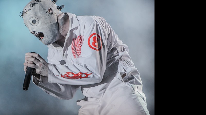 Slipknot, de Corey Taylor, encerrou a primeira noite de Monsters of Rock 2013 - Stephan Solon/XYZ Live/ Divulgação