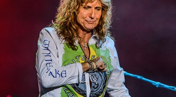 Whitesnake do vocalista David Coverdale subiu ao palco com vinte minutos de atraso - Stephan Solon/XYZ Live/ Divulgação