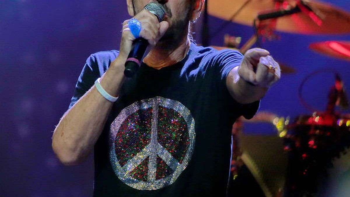 Ringo Starr fez show acompanhado da All-Starr Band, no Credicard Hall, em São Paulo. - MRossi / T4F / Divulgação