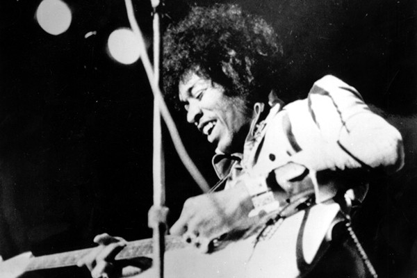 Galeria - Início dos Guitarristas - Jimi Hendrix - AP