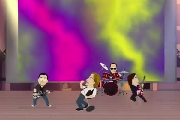 Van Halen no South Park - Reprodução