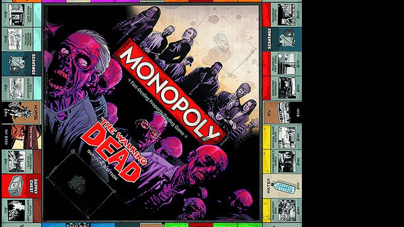 Monopoly The Walking Dead - Reprodução