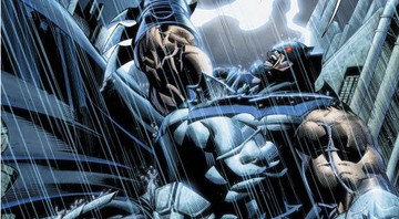 Bane se veste de Batman - Reprodução / Blog DC Comics