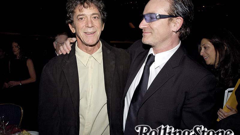 INSPIRADOR
Reed e Bono em Nova York, em 2002 - KMazur/WireImage/getty images