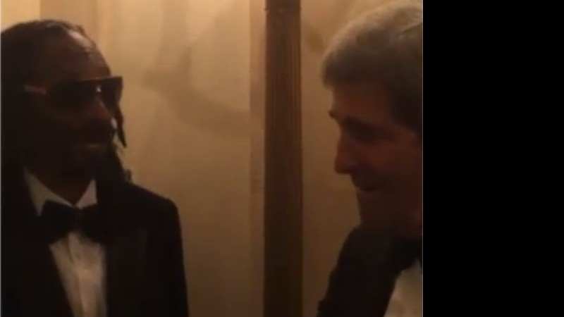 Snoop Dogg e John Kerry - Reprodução / Instagram