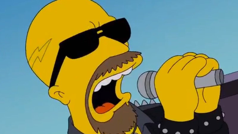 Judas Priest - Os Simpsons - Reprodução / Vídeo