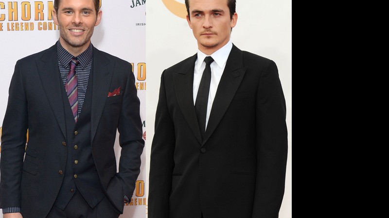 James Marsden e Rupert Friend  - Montagem/AP