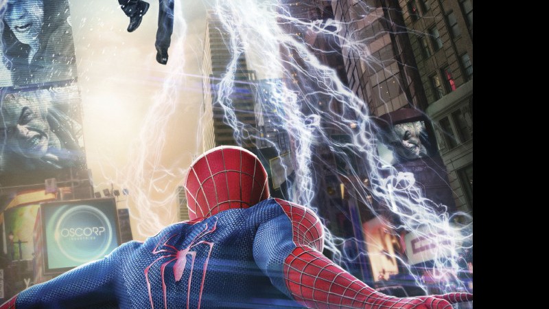 O pôster australiano mostra Peter Parker, Electro e o Duende Verde - Divulgação