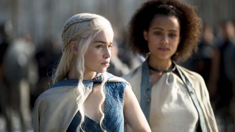 Daenerys Targaryen e Missandei - Divulgação/HBO