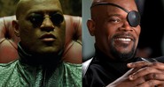 Laurence Fishburne  e Samuel L. Jackson  - Montagem