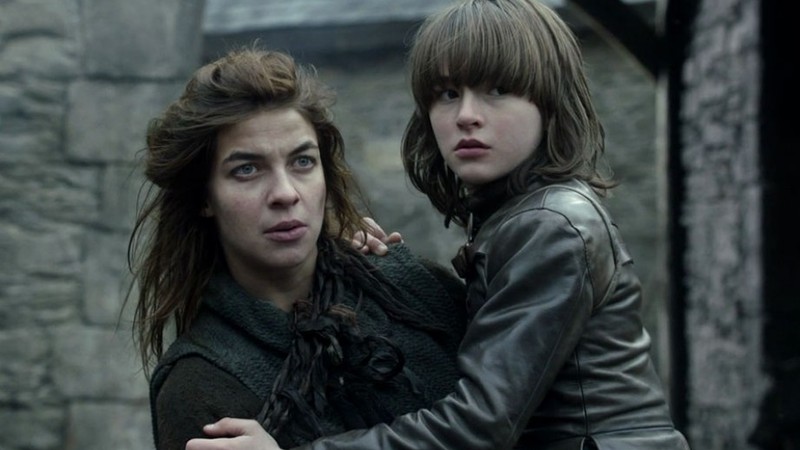 Natalia Tena e Isaac Hempstead-Wright - Divulgação