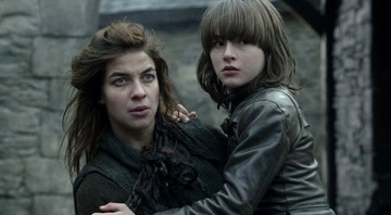 Natalia Tena e Isaac Hempstead-Wright - Divulgação