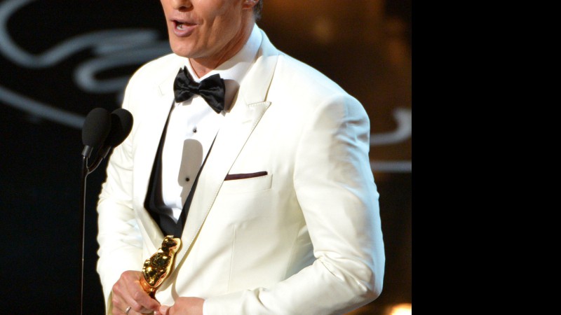 Matthew McConaughey foi eleito o Melhor Ator por <i>O Clube de Compras Dallas</i> - John Shearer/AP