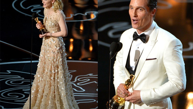 Matthew McConaughey - Cate Blanchett  - AP