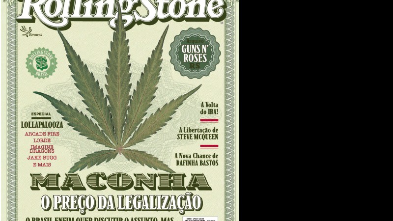 A capa da edição de março/2014 da <i>Rolling Stone Brasil</i> - Ilustração: Raphael Galassi