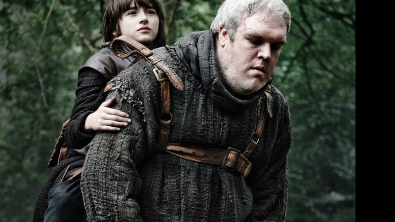 Game of Thrones - Hodor e Bran Stark - divulgação