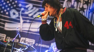 Julian Casablancas foi um dos destaques do festival, este ano. Veja mais a seguir.  - Jack Plunkett/AP