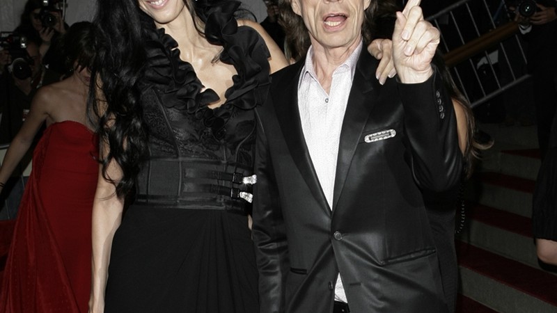 L'wren Scott e Mick Jagger - Seth Wenig/AP