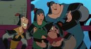 <b><i>Mulan</b></i> não se deu bem com o visual rebuscado imposto para as jovens chinesas. Foi com o uniforme de guerra roubado do pai que a heroína se destacou (e, de quebra, salvou a China dos hunos). - Reprodução