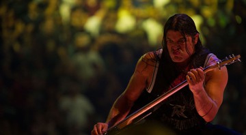 Robert Trujillo no show de <i>Through the Never</i> - Divulgação