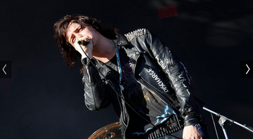 Julian Casablancas se apresentou com a banda The Voidz no festival Lollapalooza Brasil - Divulgação/T4f