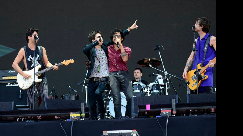 Vespas Mandarinas no Lollapalooza 2014 - Divulgação/T4f