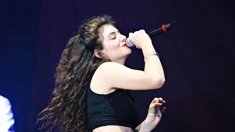 Lorde no Lollapalooza 2014 - Mila Maluhy/Divulgação