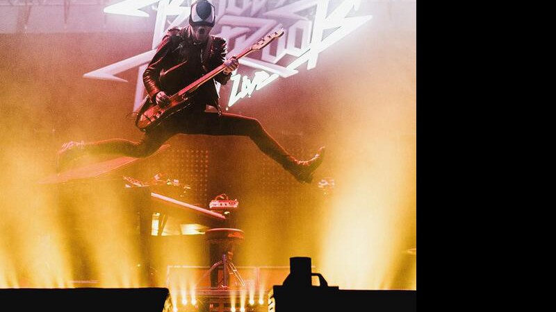 The Bloody Beetroots no Lollapalooza - Reprodução/Twitter