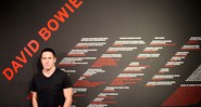 Trent Reznor, do Nine Inch Nails, na exposição sobre David Bowie no Museu da Imagem e do Som de São Paulo. - Lucas Ribeiro/Divulgação