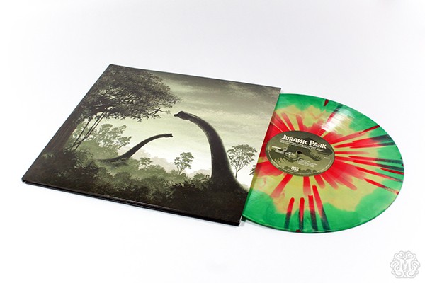 Jurassic Park - vinil colorido - Divulgação/Mondo