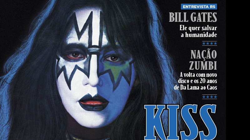 Ace Frehley na capa da <i>Rolling Stone Brasil</i>