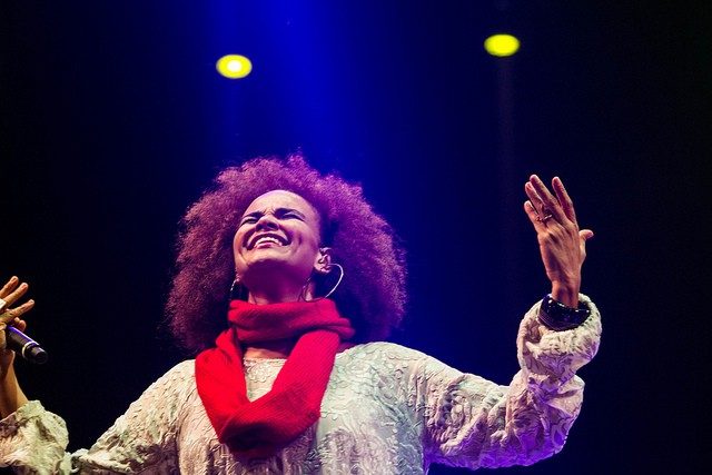 Jair "Jairzinho" Rodrigues e Luciana Mello homenageiam o pai, morto dia 8 de maio - Divulgação/Virada Cultural 2014