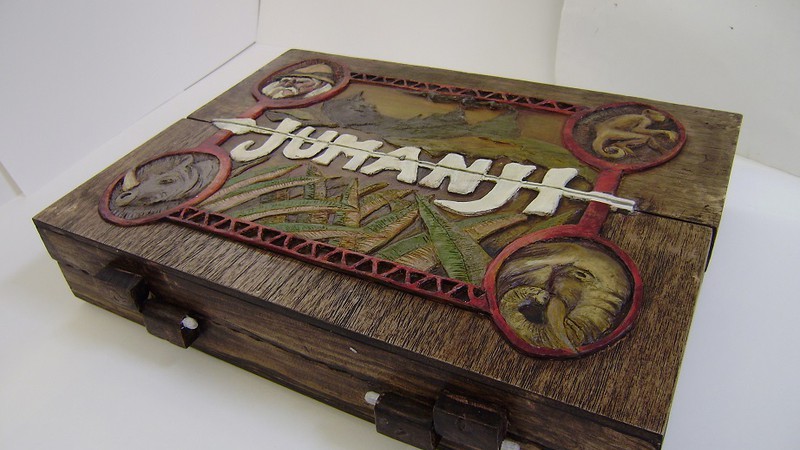 O tabuleiro do filme <i>Jumanji</i> pela artista Gemma Wright - Reprodução