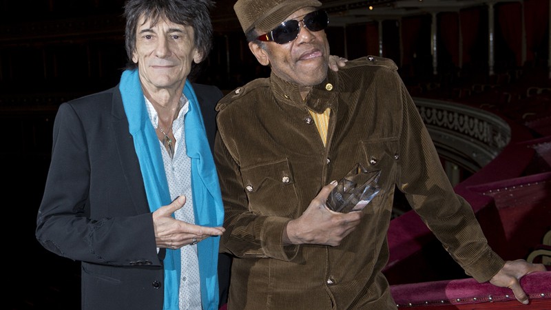 Bobby Womack e Ron Wood - Joel Ryan/AP