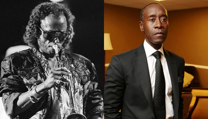 Miles Davis e Don Cheadle - Ton Pouw/Eric Charbonnea/AP