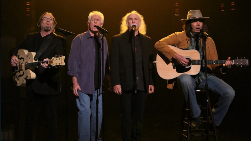 Jimmy Fallon e Crosby, Stills & Nash - Reprodução