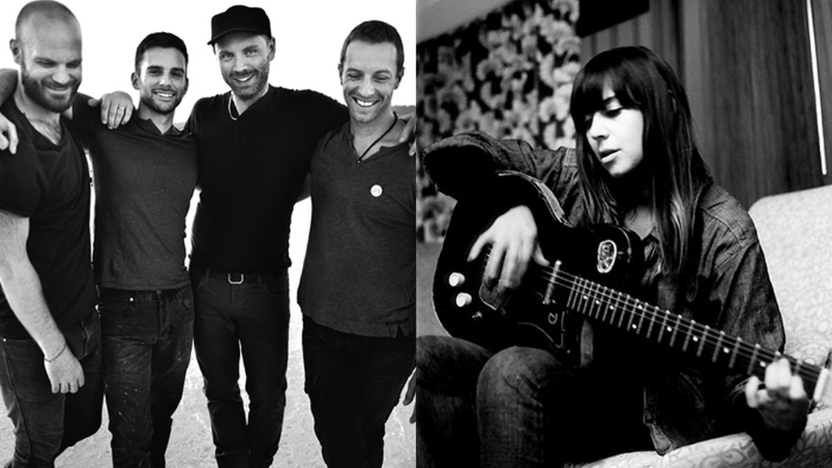 Coldplay e Cat Power - Reprodução/Facebook