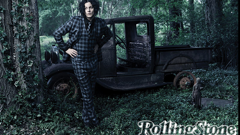 <b>Fase Azul</b><br>
Desde o início da carreira solo, em 2012, Jack White tem vestido roupas com tons azuis. - Mark Seliger