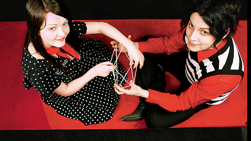 Meg e Jack White, quando ainda formavam o White Stripes. - Mark Seliger