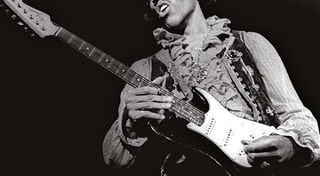 <b>Lendário</b><br>
Em 18 de junho de 1967, Jimi Hendrix fez história no Monterey Pop Festival. - Getty images