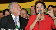 <b>Parceria Desejada</b><br>
O vice-presidente Michel Temer, representante de peso do PMDB, ao lado da presidente Dilma Rousseff na convenção do partido, realizada em junho, em Brasília.


 - Fabio Rodrigues Pozzbom/ Agencia Brasil