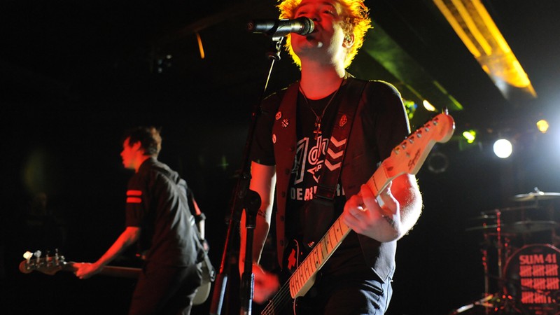 Deryck Whibley (Sum 41) - Robb Cohen/AP