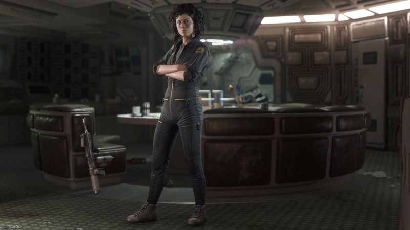 Sigourney Weaver (Alien: Isolation) - Reprodução / Vídeo