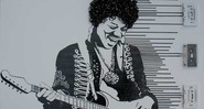 Jimi Hendrix por Erika Iris Simmons - Erika Iris Simmons