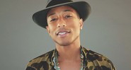 Pharrell Williams no clipe de "Come Get it Bae" - Reprodução/Vídeo