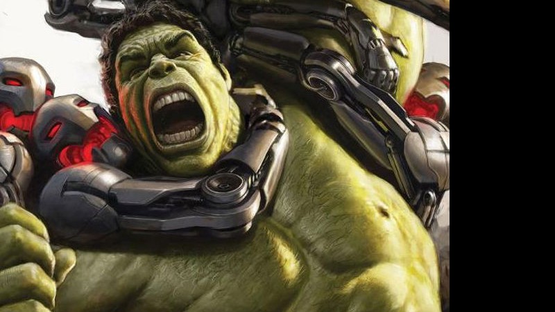 Hulk (Mark Ruffalo) enfrenta o robô Ultron.  - Reprodução 