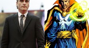 Joaquin Phoenix e Doutor Estranho - Montagem: Andrew Medichini/AP/Reprodução