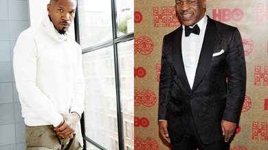 Jamie Foxx e Mike Tyson  - Montagem: Dan Hallman/Richard Shotwell/AP